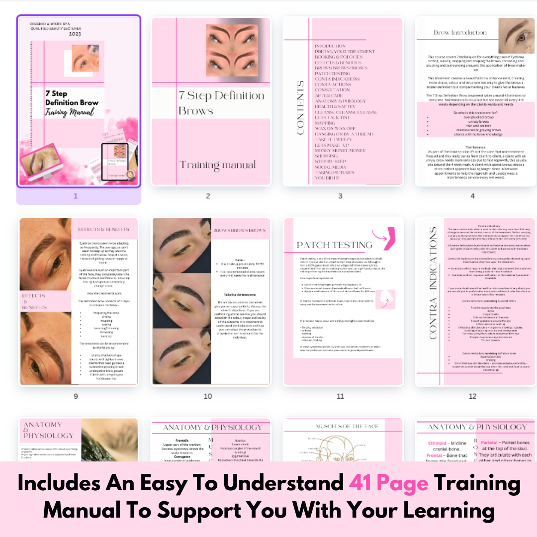 Beginner Definition Brow Course