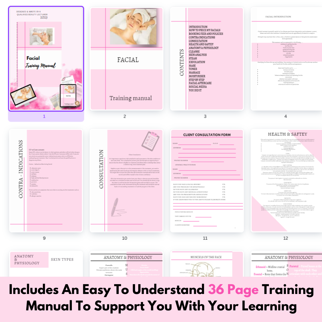 Beginner Facial Course
