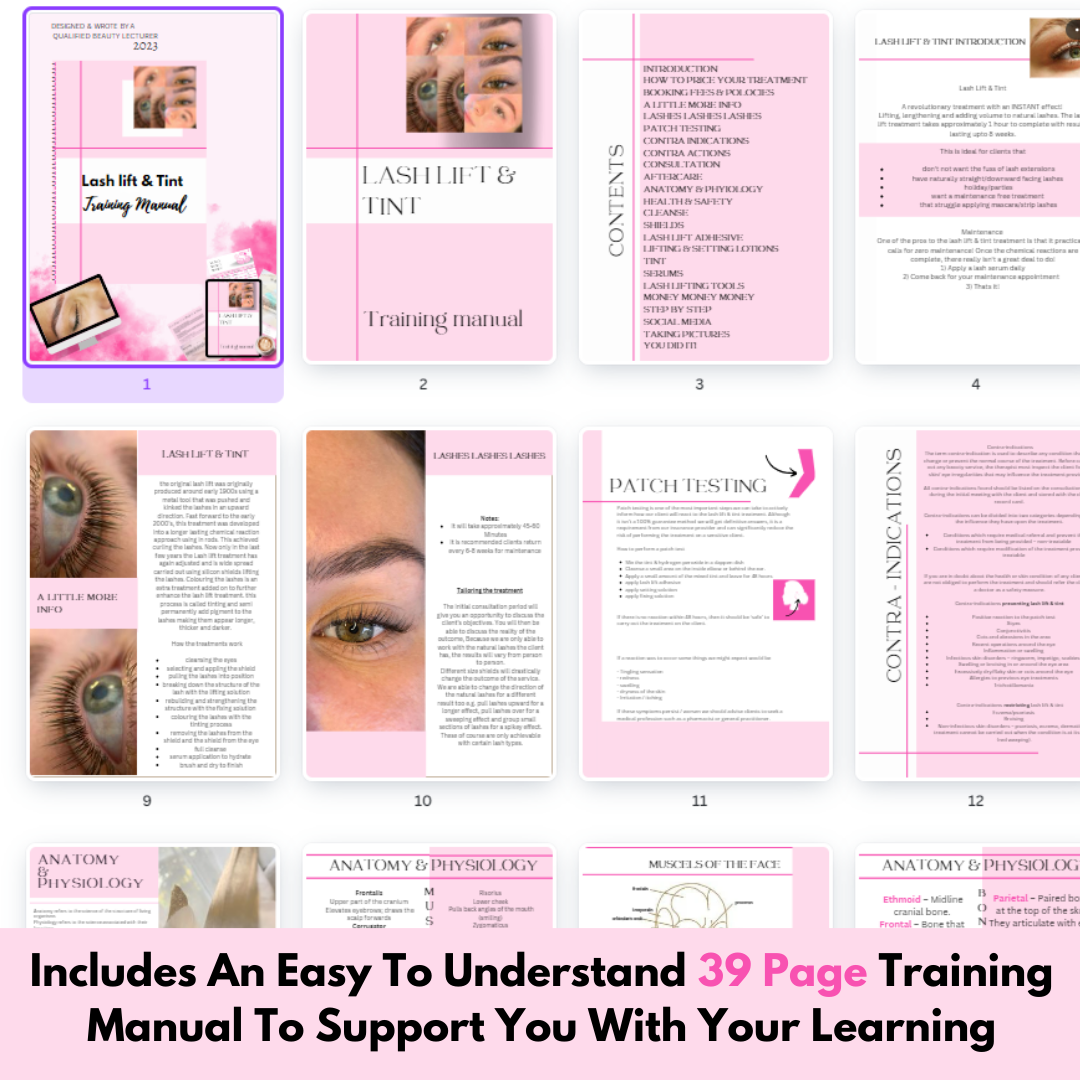 Beginner Lash Lift & Tint