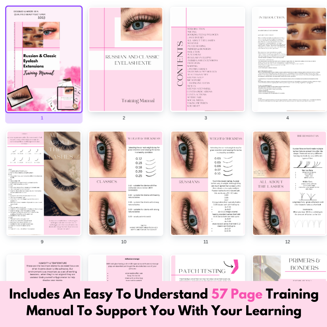 Beginner Multi Eyelash Course